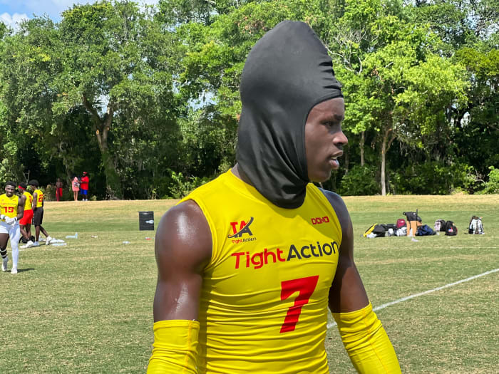 Keyon Brown Wide Receiver Tallahassee (Fla.) Rickards / Tight Action 7v7